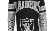 OAKLAND RAIDERS OFFICIAL NFL BIG LOGO HOODED SWEATSHIRT BY KLEW at Get Me Sports