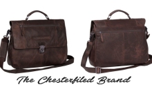 Business Bags for Men from the Chesterfield Brand - Casual Business Bag Large Brown ‘George’